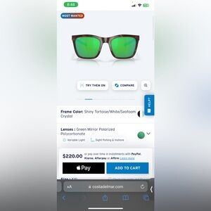 Women’s fishing sunglasses